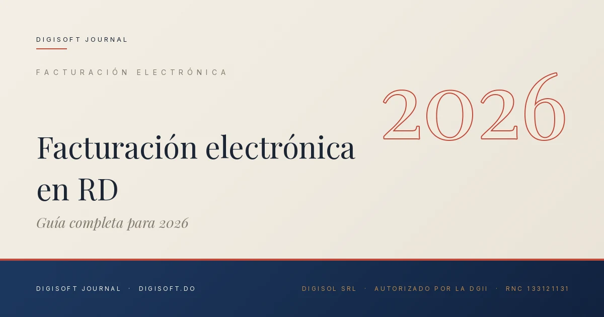 Facturación electrónica en República Dominicana